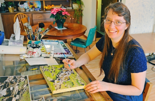 Julie Drew Painting